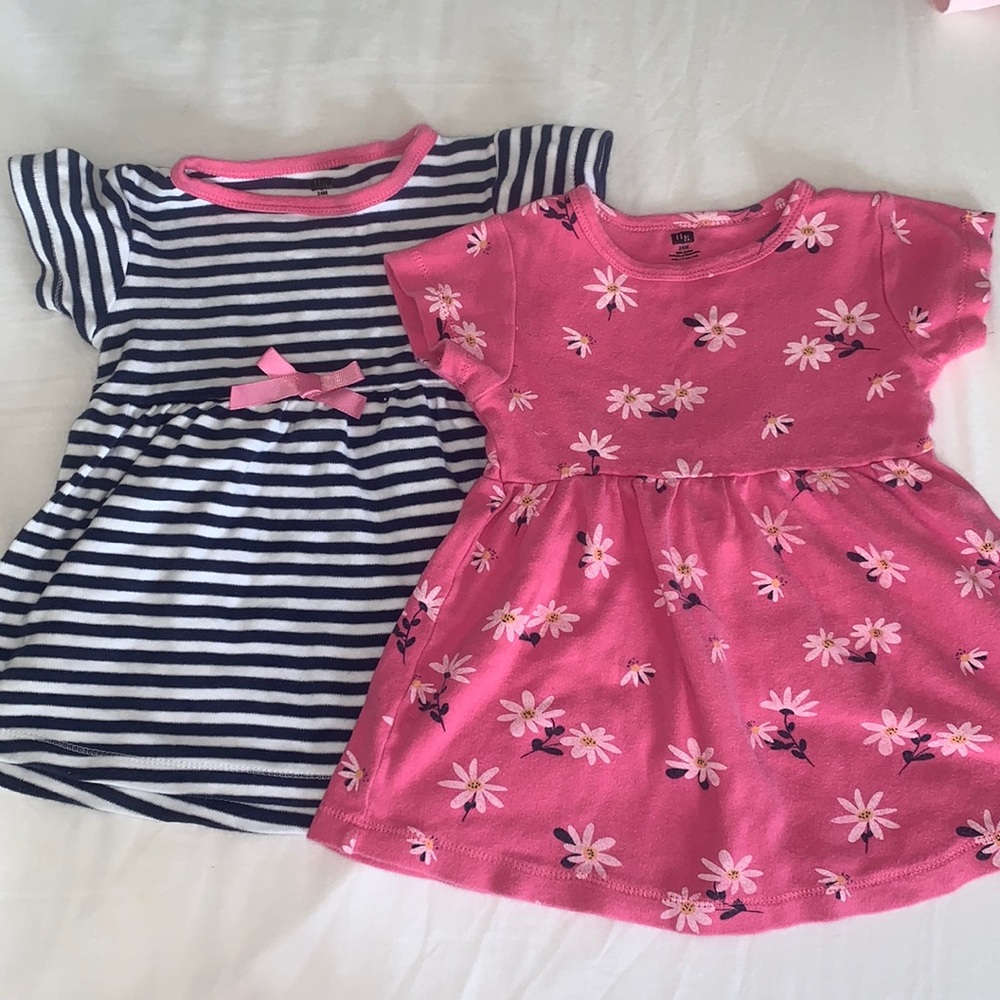 Two Hudson Baby Dresses